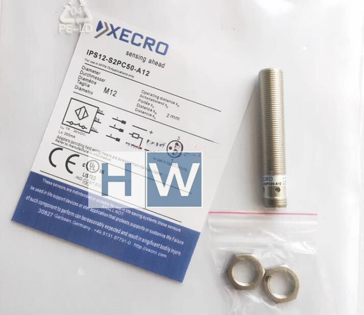 1PC XECRO Photoelectric Switch IPS12-S2PC50-A12 Escalator Sensor