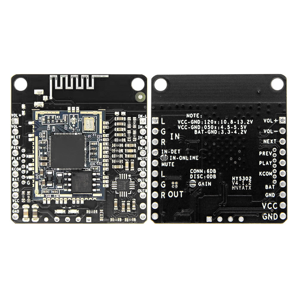 DC 12V 5V QCC3031 APT-X Receiver Board Amplifier Module for Audio Car Amplifier