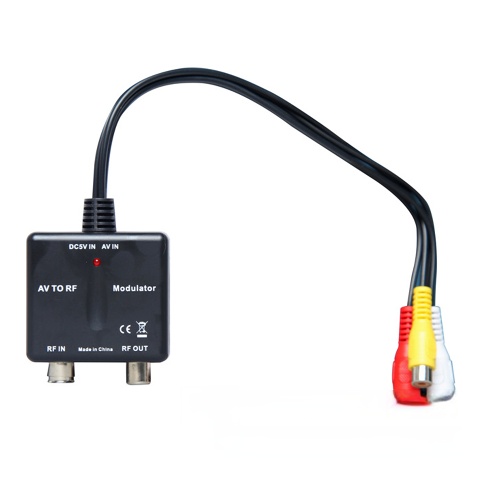 Dedicated AV to RF Modulator M03 for Home Theater with VHF Support and Output