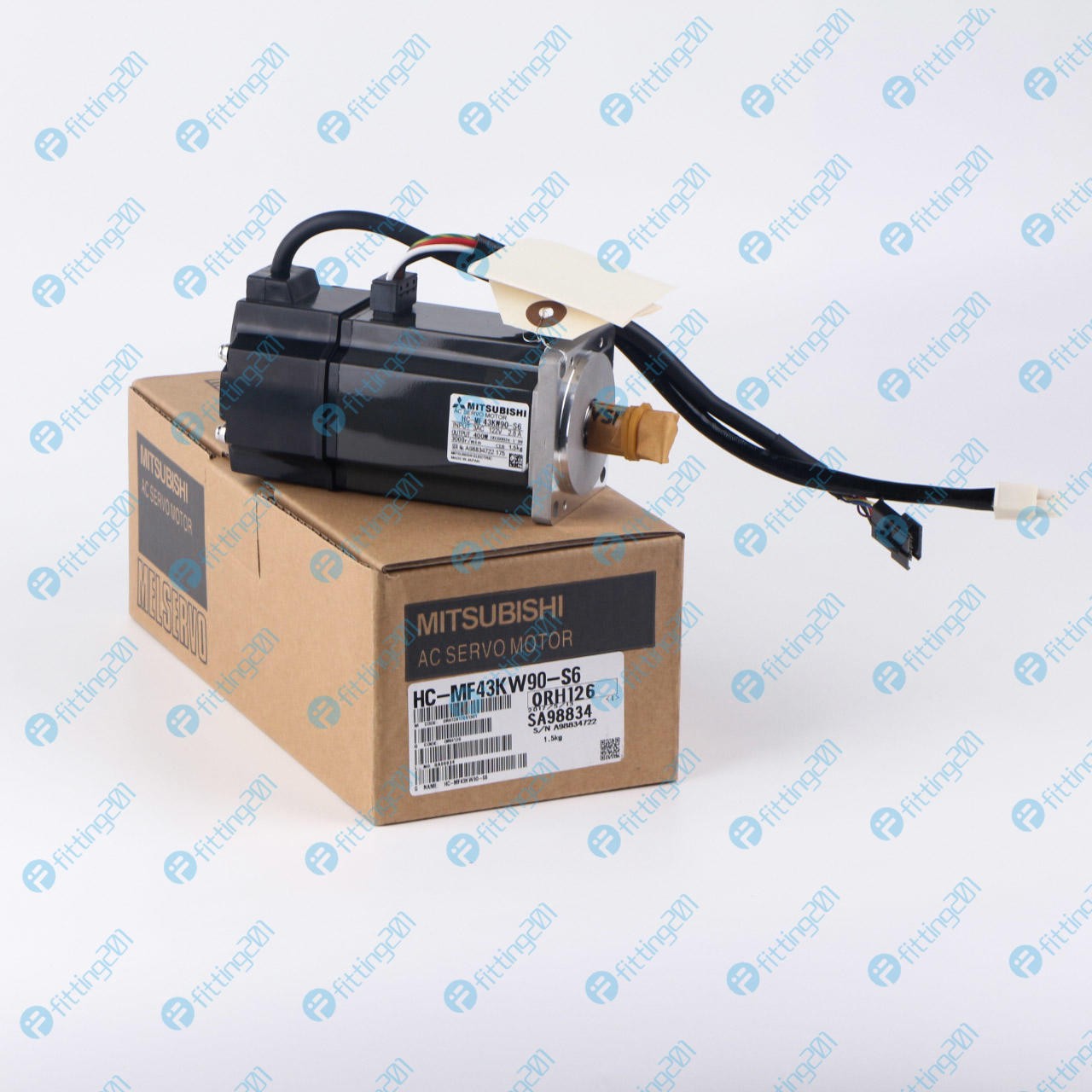1PCS  MITSUBISHI AC SERVO MOTOR HC-MF43KW90-S6 Fast delivery