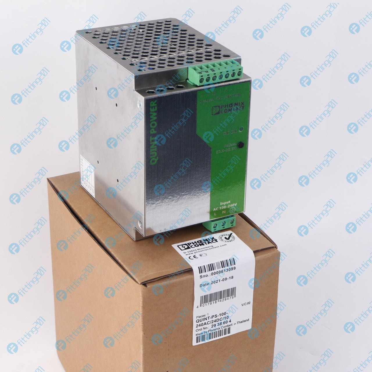 1PCS  PHOENIX CONTACT QUINT-PS-100-240AC/24DC/10 2938604 Fast delivery