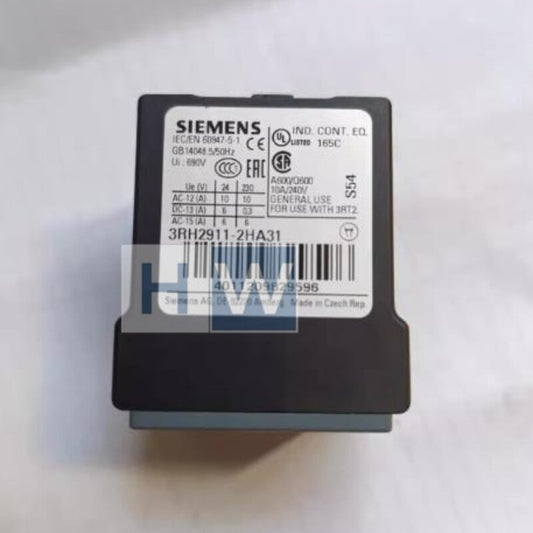 1Pc  SIE-MENS Contactor Auxiliary Contact  3RH2911-2HA31