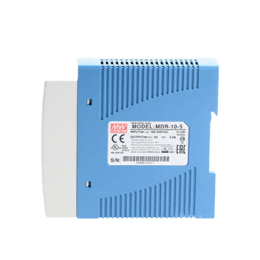 Mean Well Switching Power Supply Module MDR-10 Rail Mounted 5V12V24V DC 10W