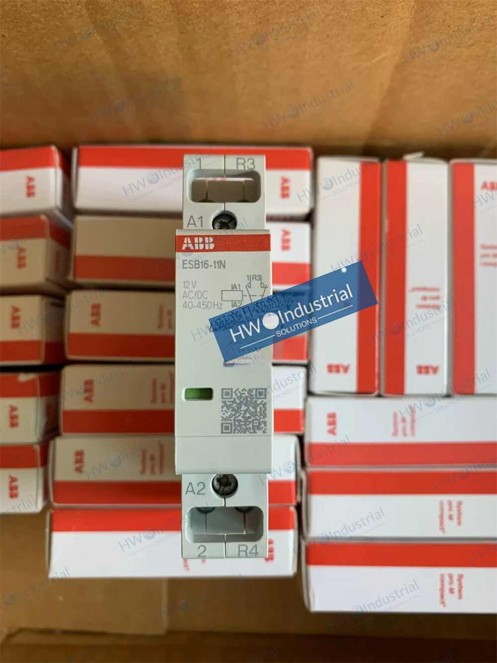 1/Piece ESB16-11N-14 Coil Voltage 12VAC/DC ABB Building Contactor