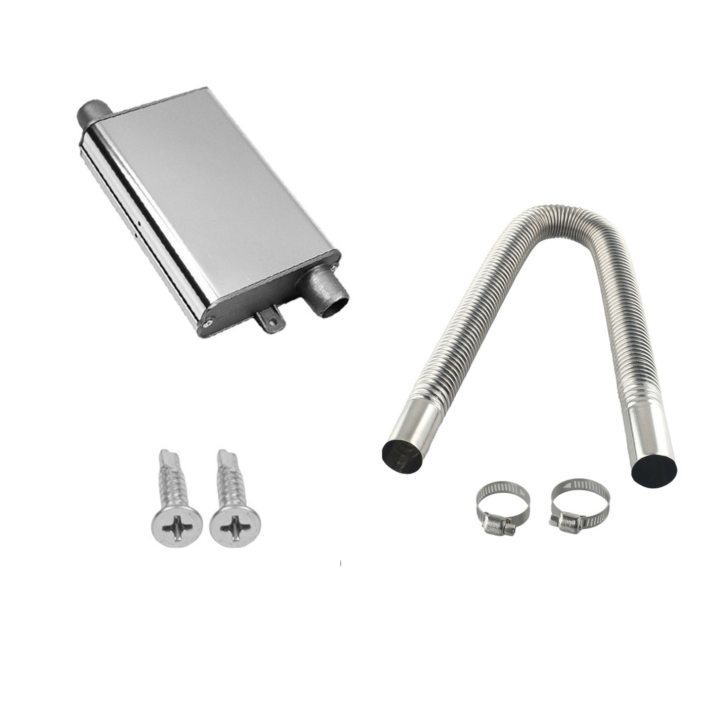 60CM Stainless Steel Exhaust Pipe for Generator Auxiliary Heating Systems