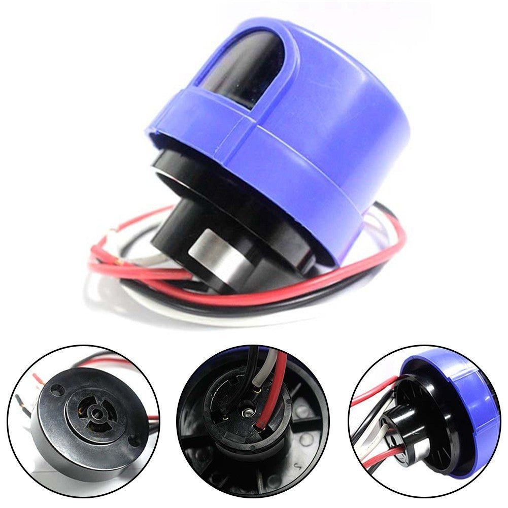 Simplified Installation Photocell Sensor with Locking Design for Lights