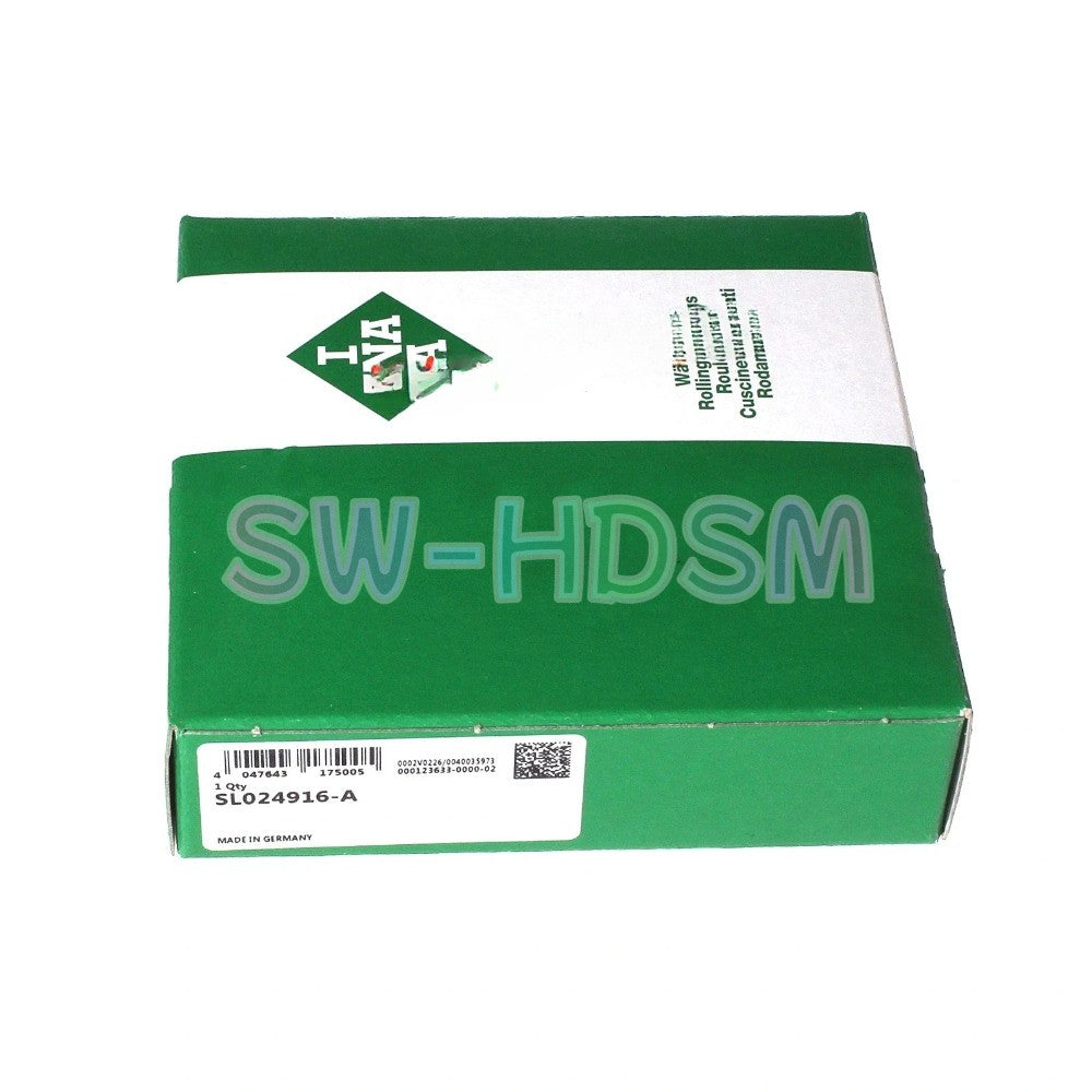 1PCS   INA SL024916-A Cylindrical Roller Bearing Freight Free