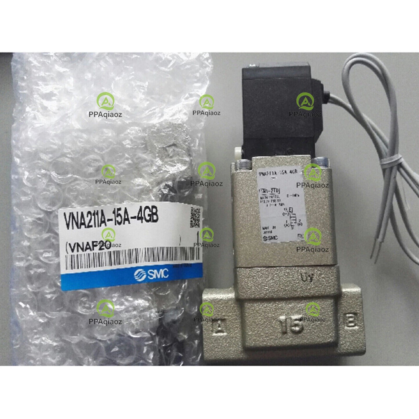 1pc  SMC VNA211A-15A-4GB solenoid valve Fast Delivery #P