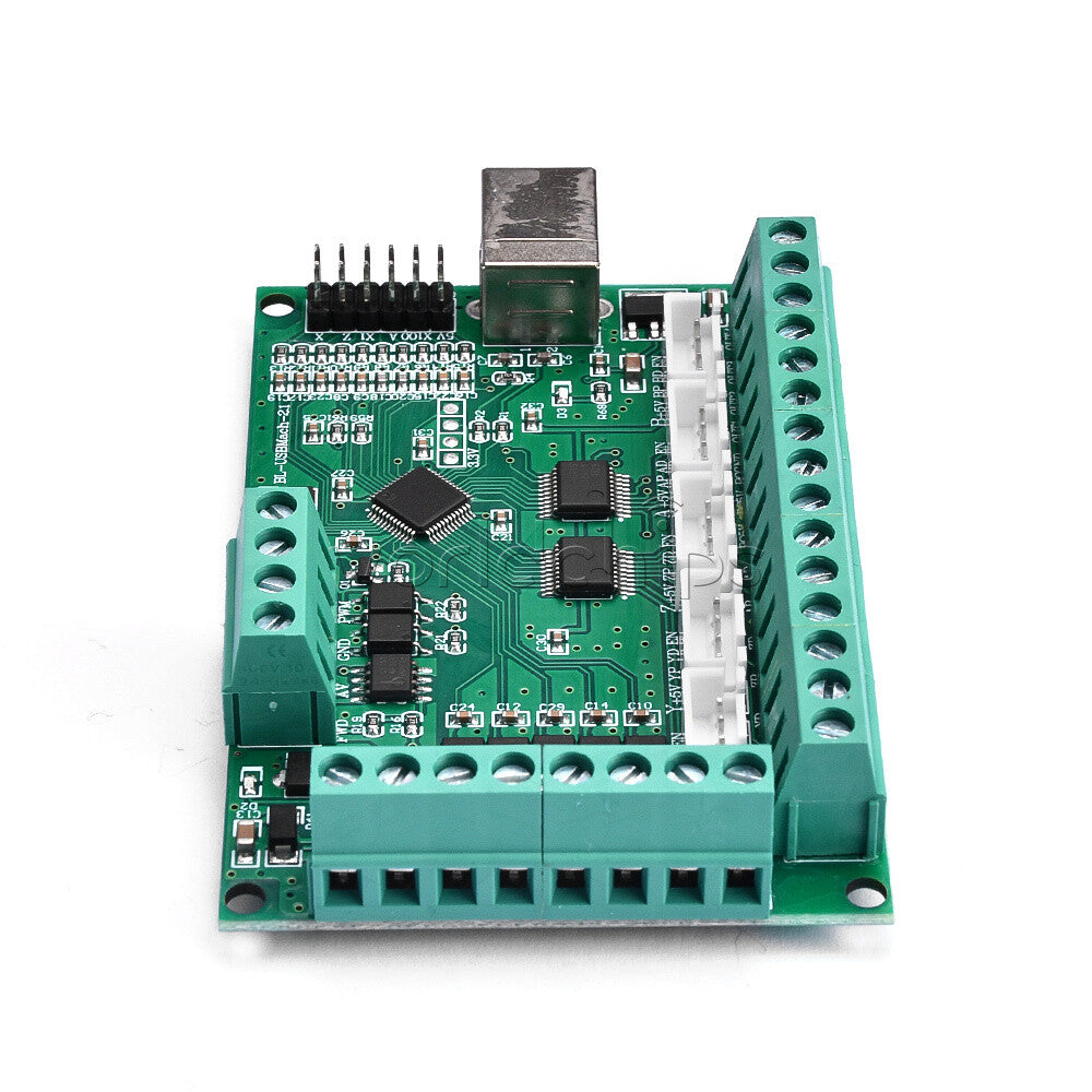 CNC USB MACH3 100Khz Breakout Board 5 Axis Interface Driver Motion Control C2U6