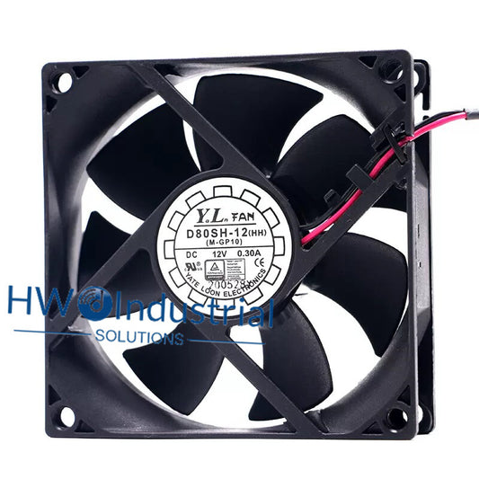 YaLnFAN D80SH-12 8025 8CM 12V 0.30A Server Cooling Fan