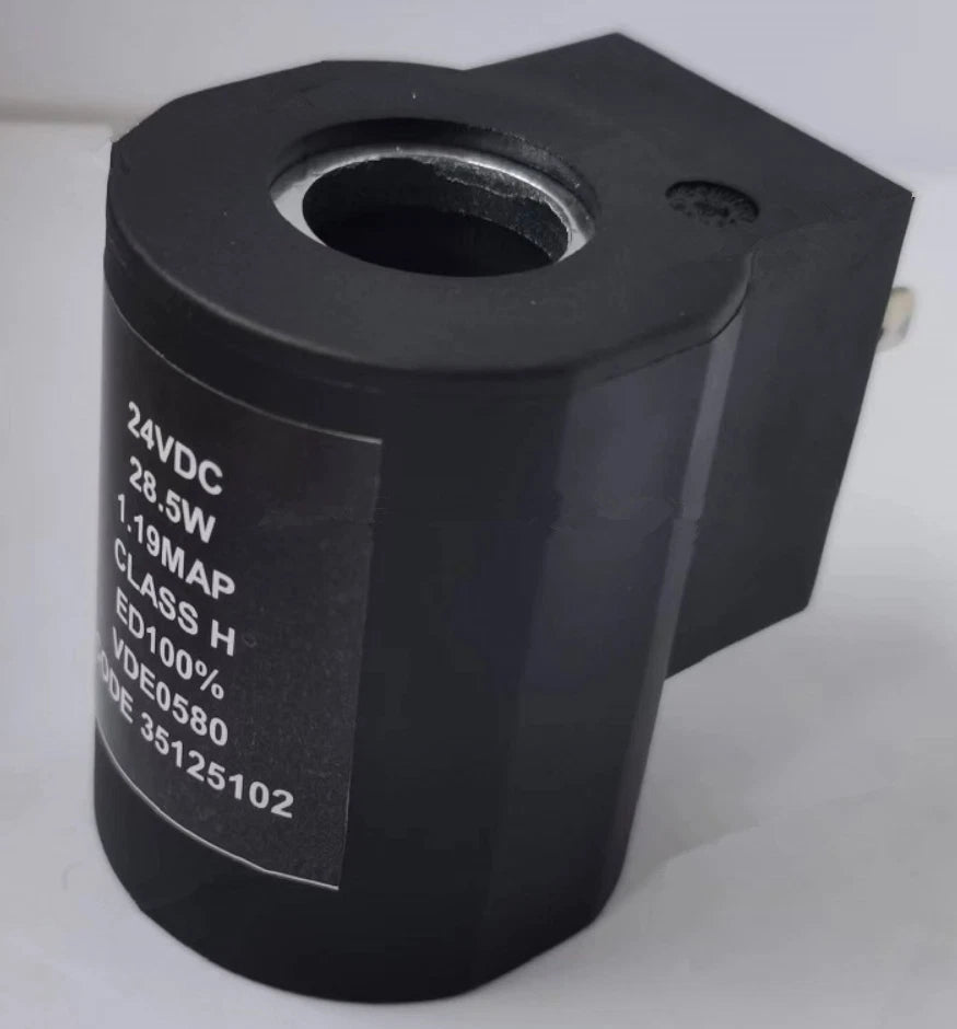 1PCS  FIT FOR VDE0580 35125102 24VDC 28.5W Solenoid Valve Coil Replacement
