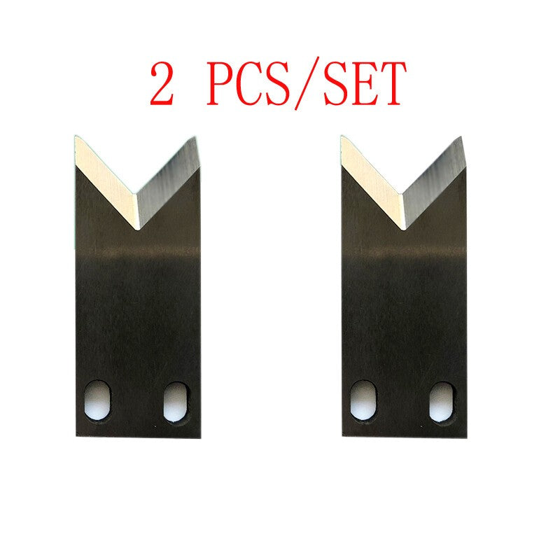 2 PCS/SET SWT508 Wire Stripping Machine Blade with Tungsten Carbide Material