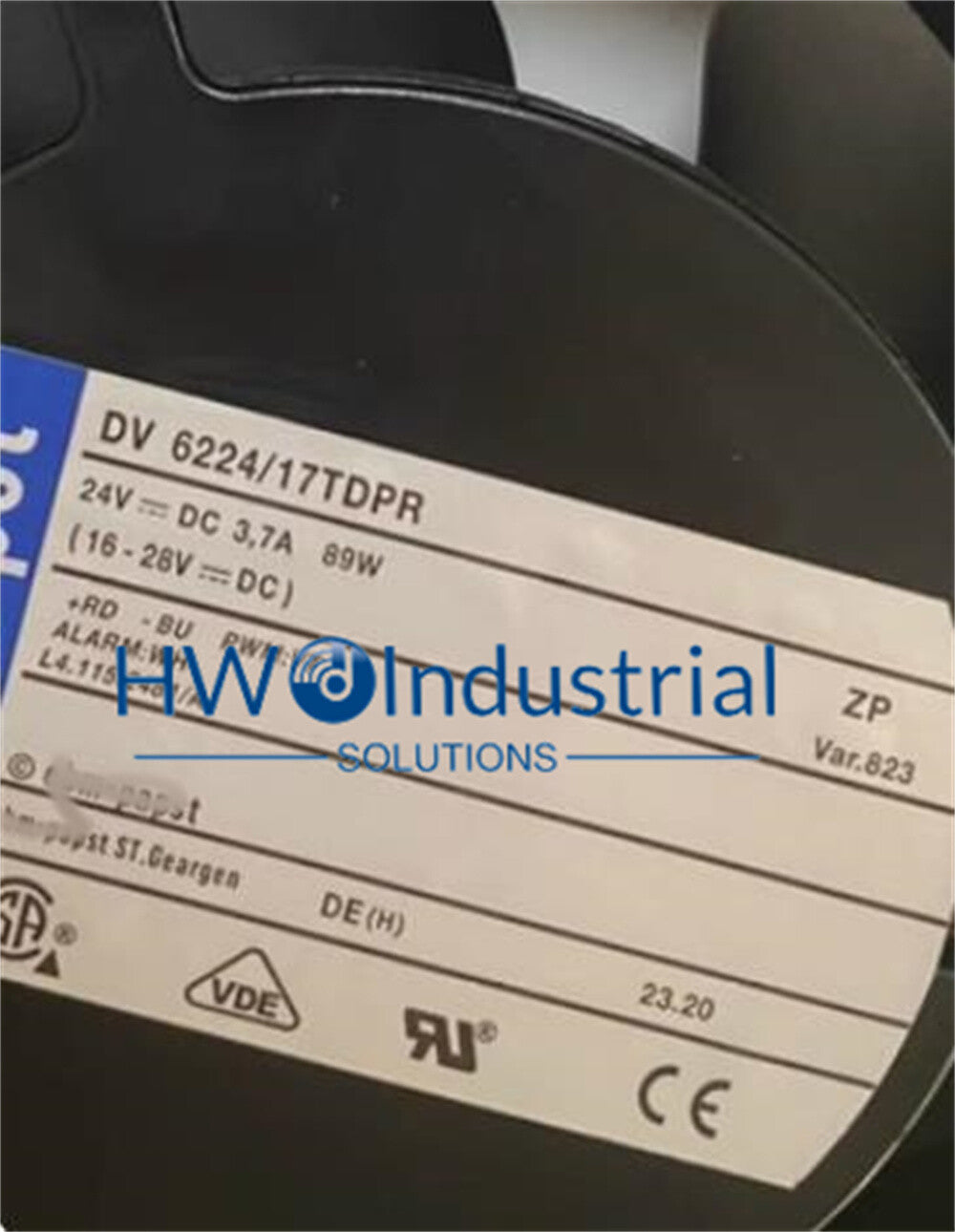 1/piece DV 6224/17TDPR DV6224/17TDPR 3.7A 24V 89W Inverter Equipment Cooling Fan