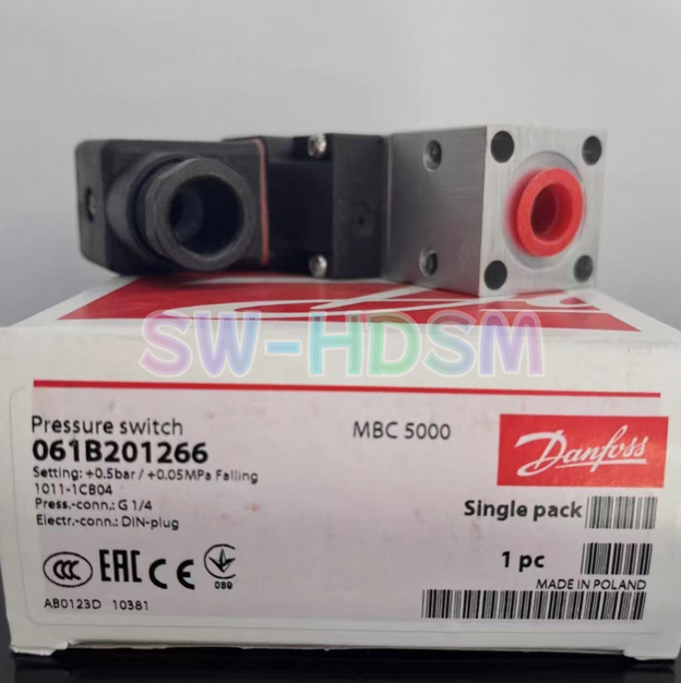 1PCS  for Danfoss MBC 5000 061B201266 Pressure Switch Freight Free