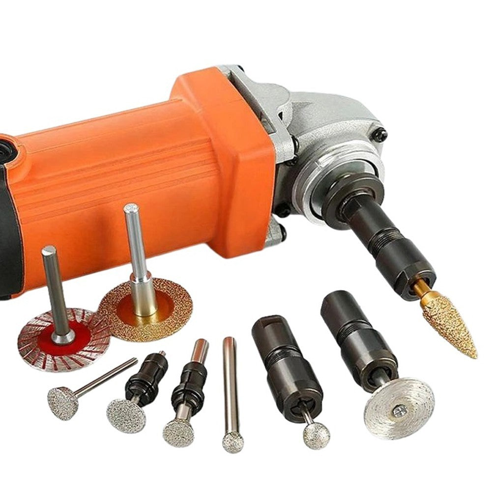 Transfer Head Angle Grinder Black   Easy To Install Lightweight