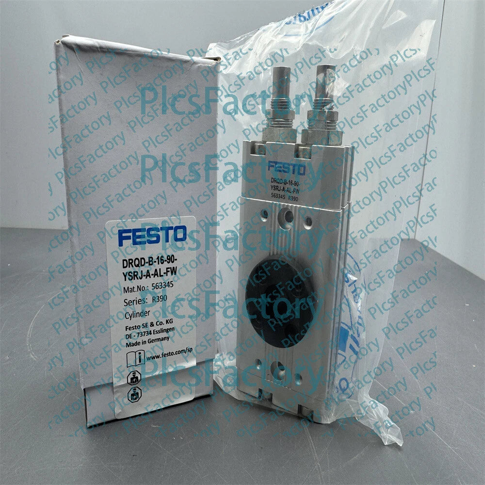 Festo DRQD-B-16-90-YSRJ-A-AL-FW 563345 Swing Cylinder  One DRQDB1690YSRJAALFW