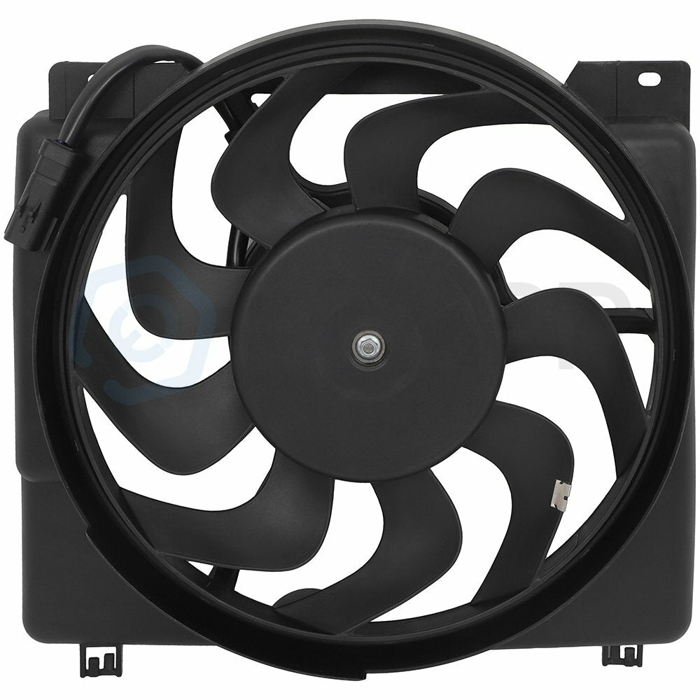 Radiator Cooling Fan Assembly For 1997 1998 1999 2000 2001 Jeep Cherokee