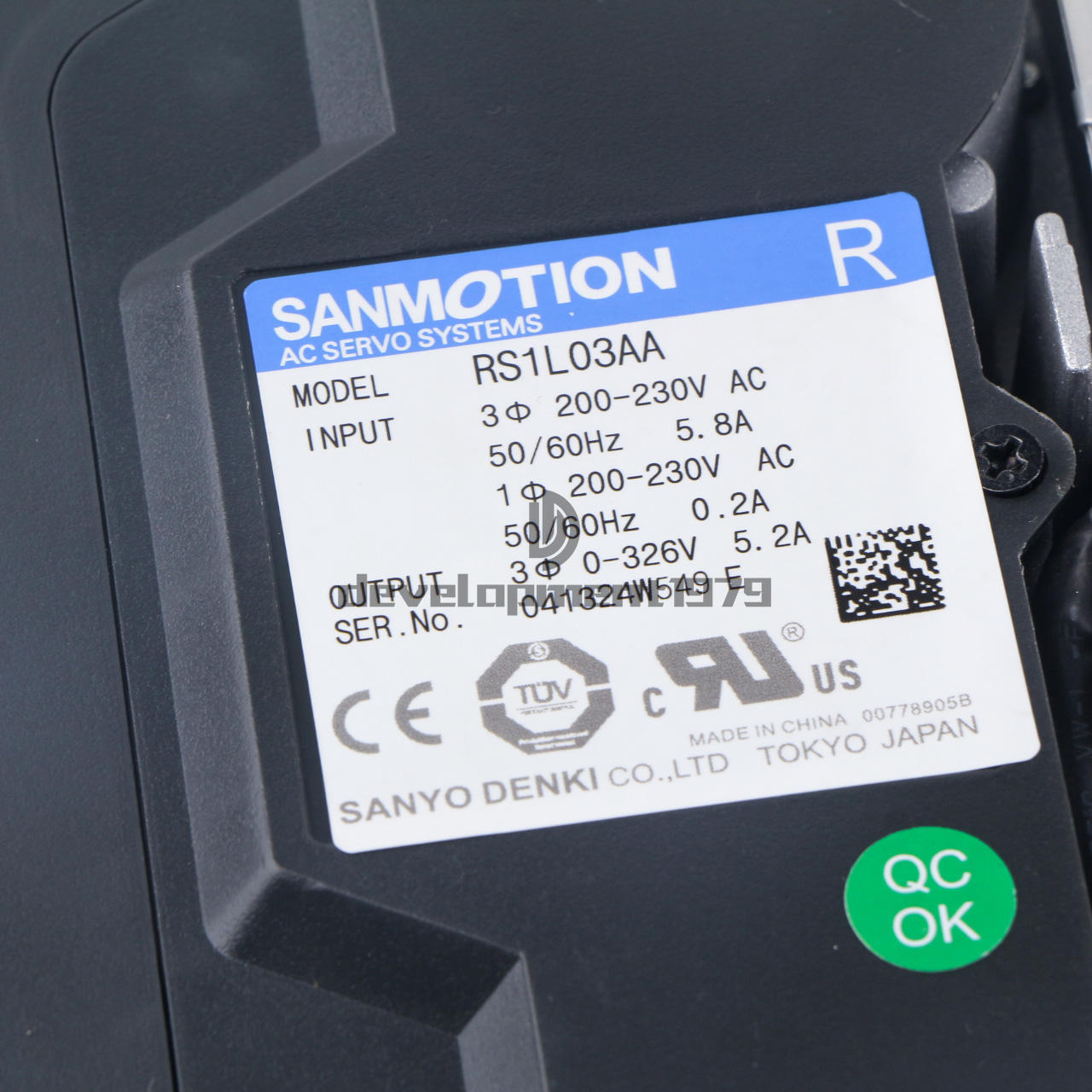 ONE  SANYO DENKI Servo Driver RS1L03AA Fast delivery