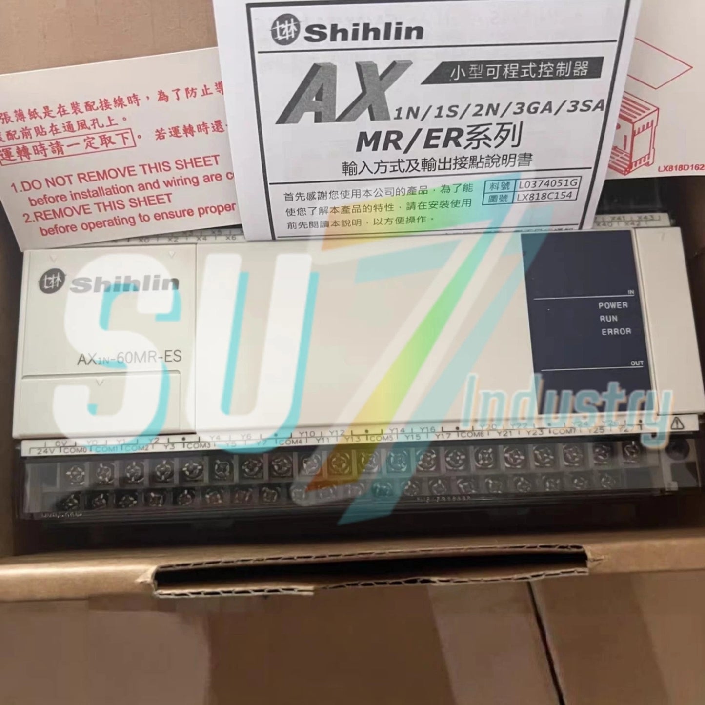shihlin AX1N-60MR-ES PLC module# 1pcs    In Box
