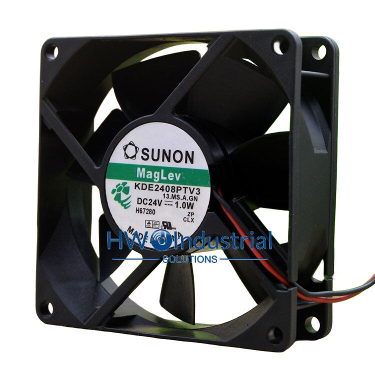 1PC KDE2408PTV3 24V 1.0W 8CM SUNON Inverter Cooling Fan Size 80*80*25 mm