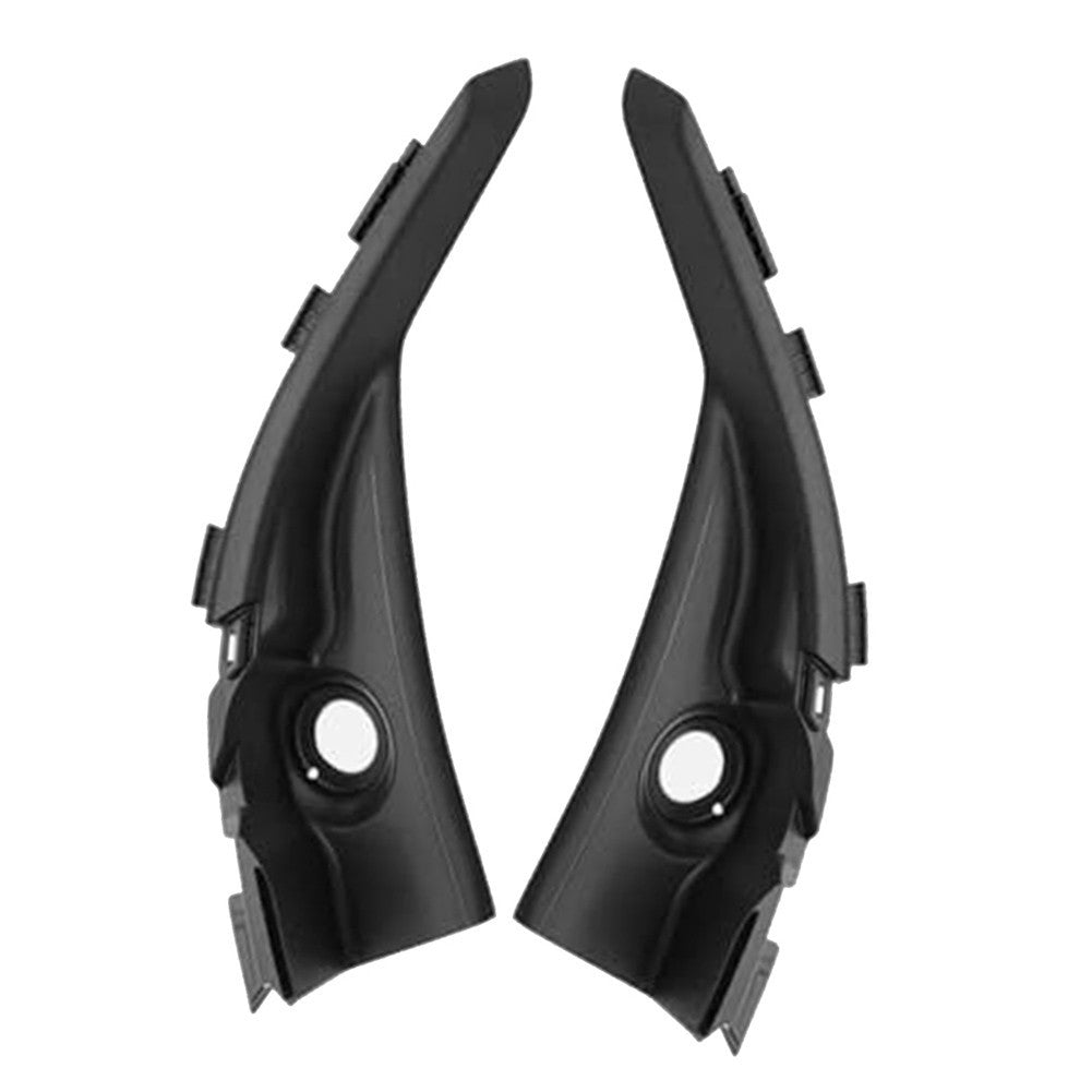 For Honda Civic 9th Generation Front Windshield Corner Trim Pair ABS Black