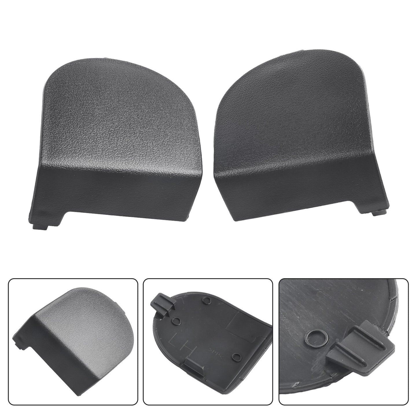 2x Front Seat Belt Anchor Cover 1DX40XDVAB For Jeep Liberty For Dodge For Nitro