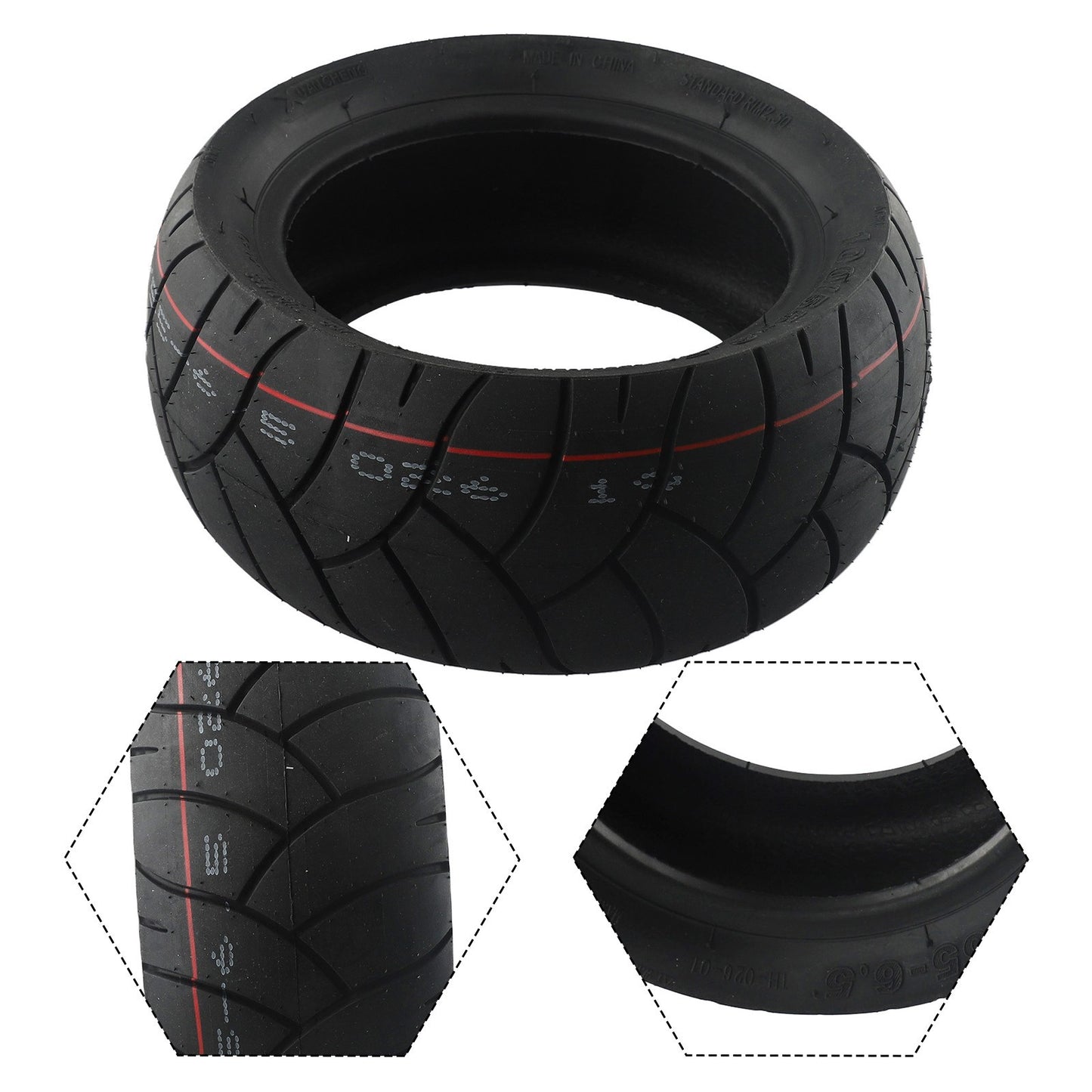 Upgrade Your Ride with High Quality 11 Tubeless Tyre 100/55 65 90/65 65