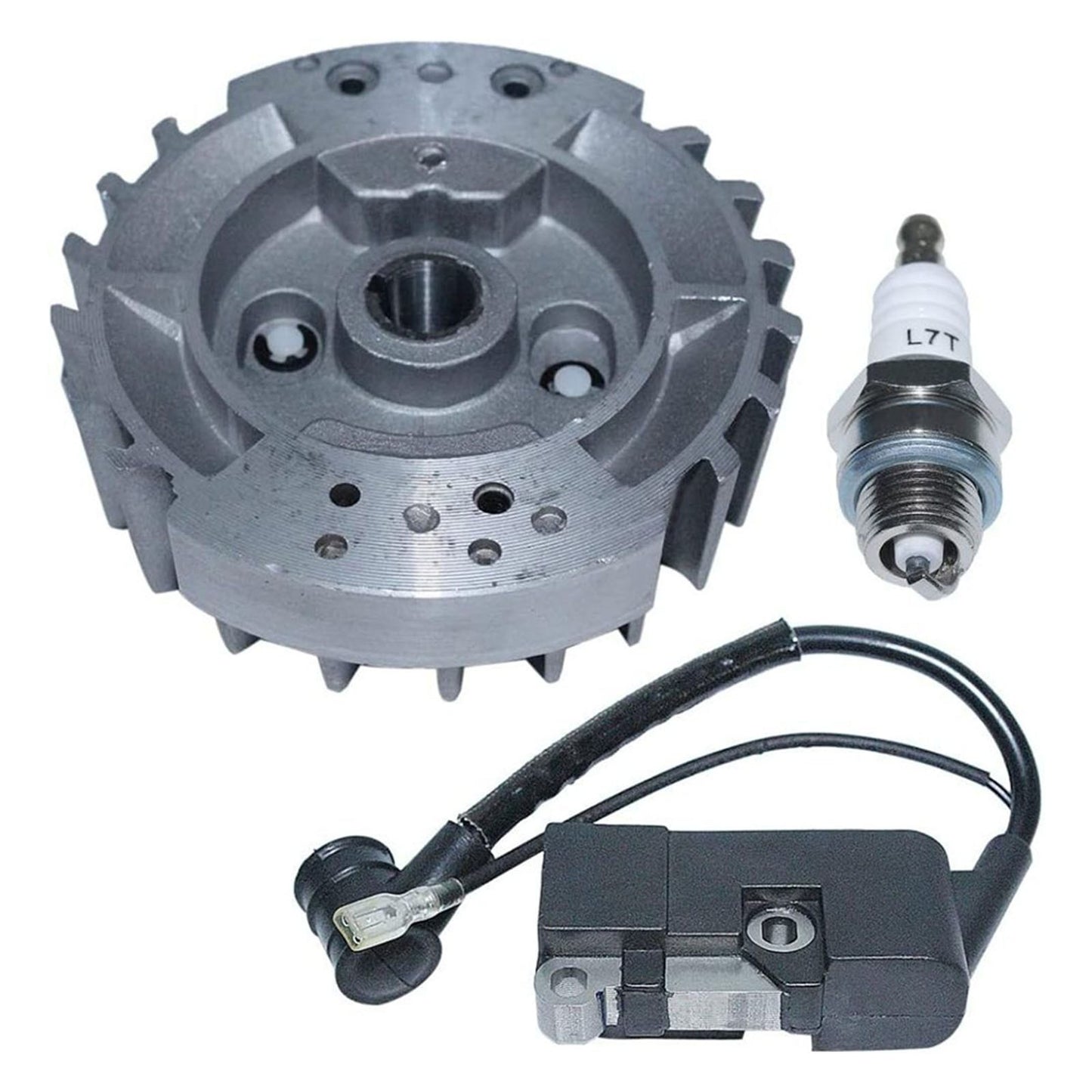 Enhanced Functionality Ignition Coil Kit for 45cc 52cc 58cc Chainsaw Engines