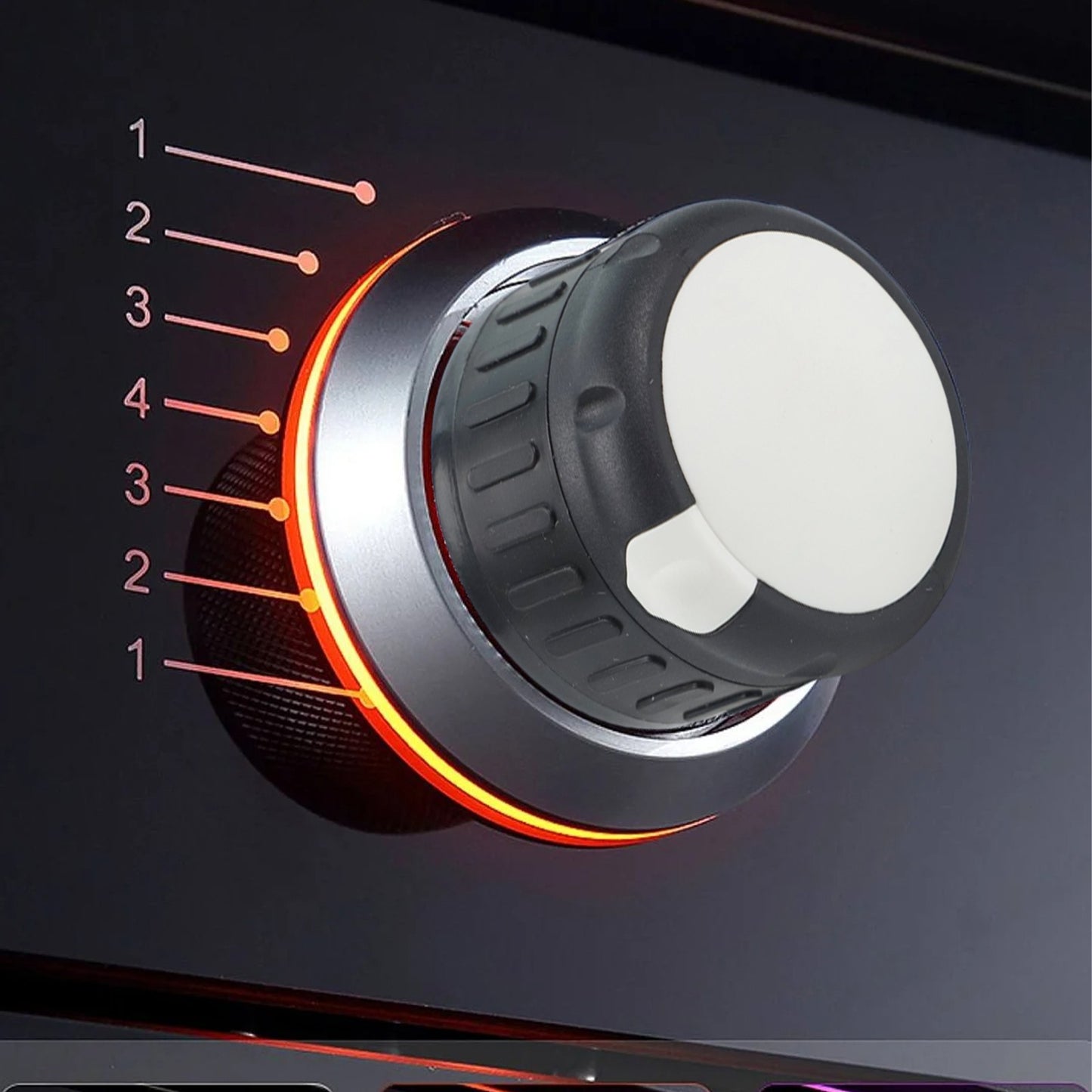 For Gas Stove Knob Set of 5 Heat Resistant 50mm Easy Adjustment Design