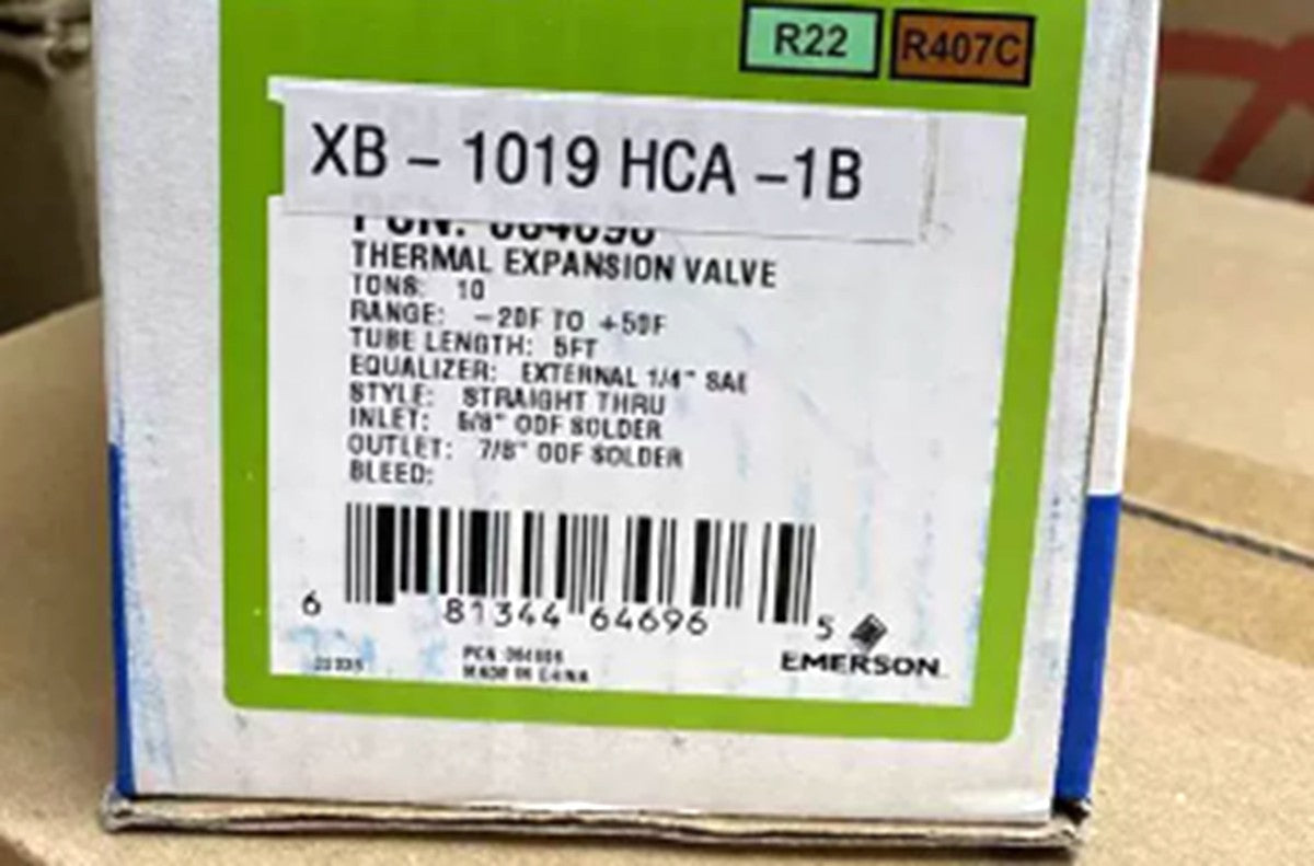 For EMERSON XB-1019HCA-1B Thermo Expansion Valve Power Assembly
