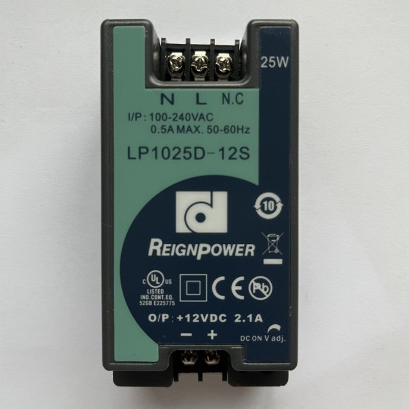 1pcs REIGNPOWER  25W  12V  2.1A   Rail Type Switching Power Supply  LP1025D-12S