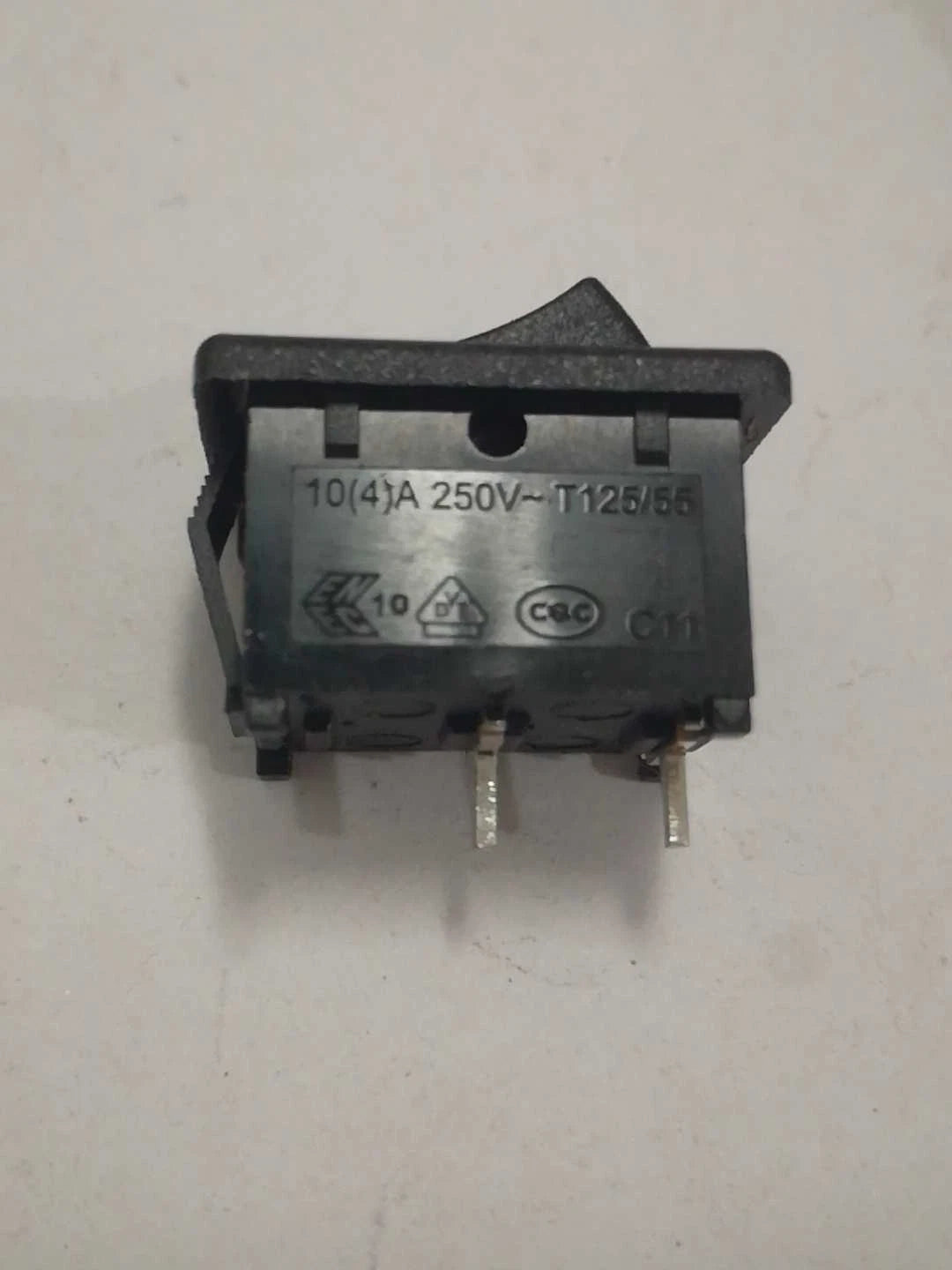 2pcs CANAL MR-2-113 MR-2 10A 125V Rocker Switch 2 Pins