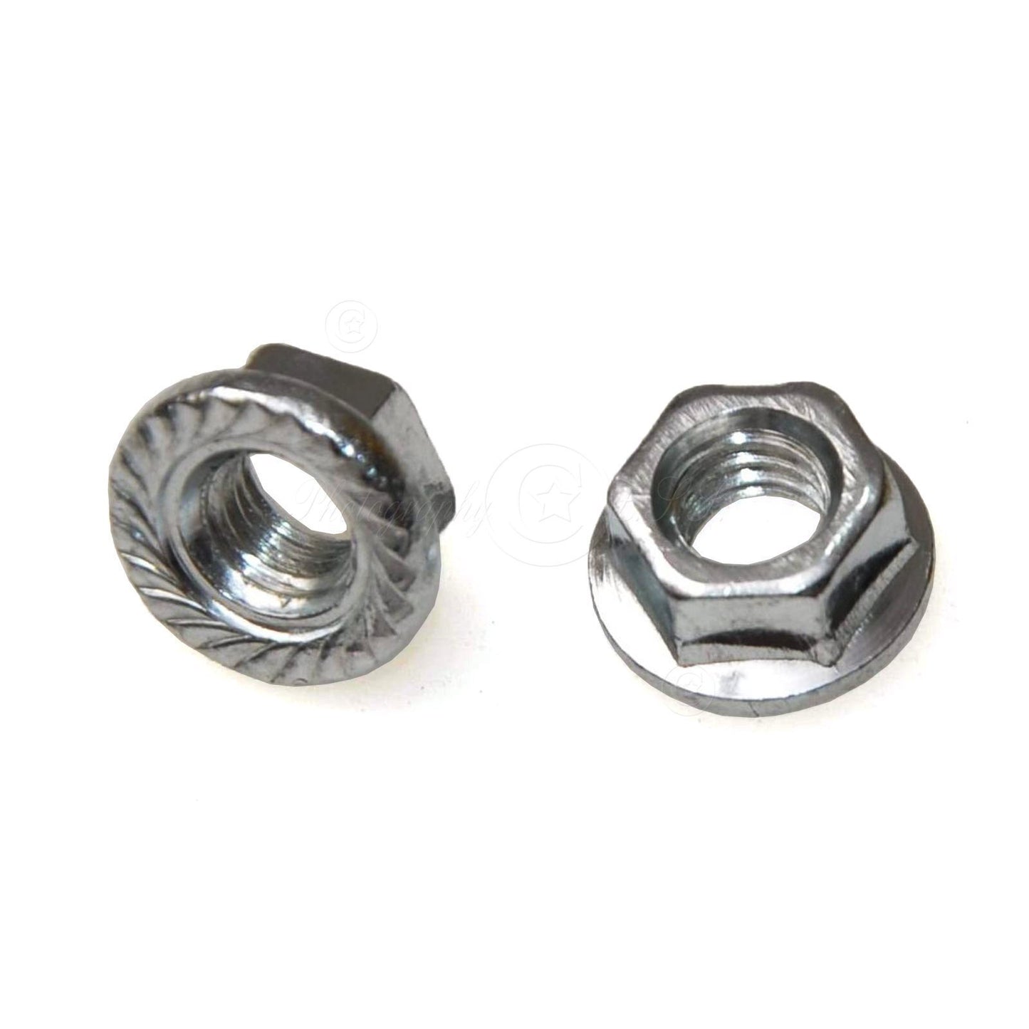 2x Aluminum M5+M6 Nut Hex Locknuts for Motorcycle Bike RC Model Repair Part