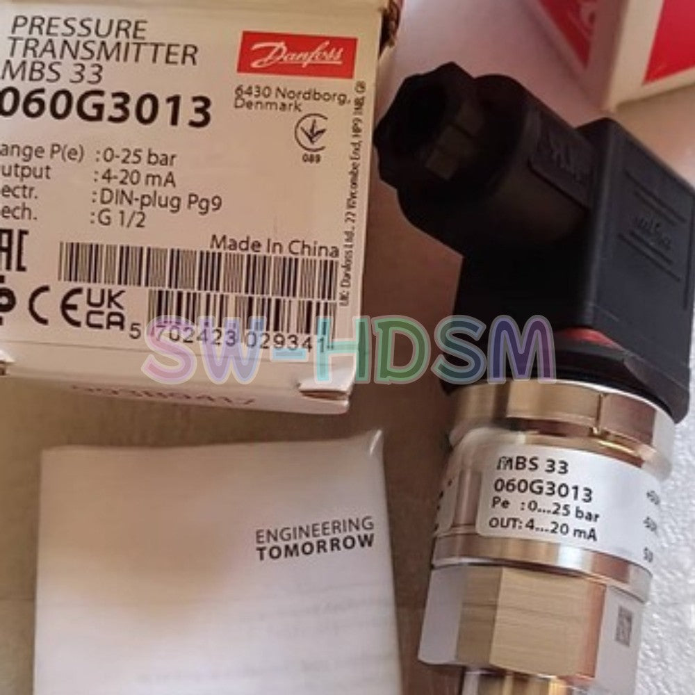 1PCS  for DANFOSS MBS33 060G3013 Pressure Transmitter Freight Free