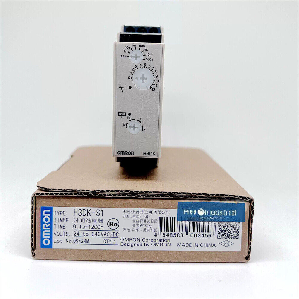 1/Piece  H3DK-S1 24-240VAC/DC Omron Timer Time Relay