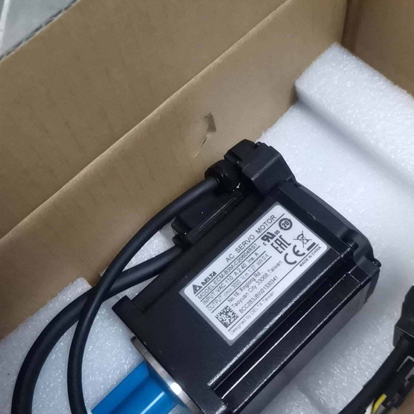 1PC For DELTA ECM-B3M-C20604RS1 Servo Motor