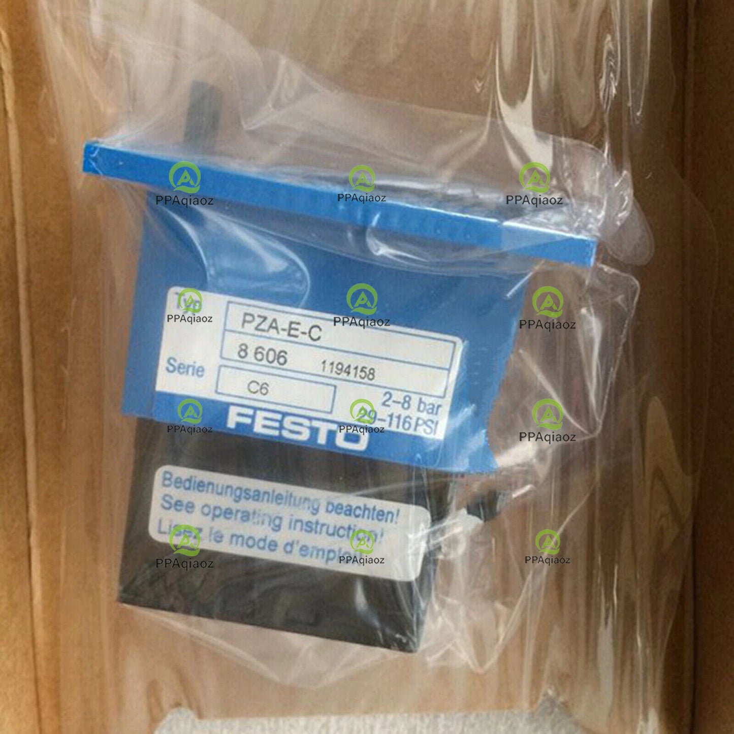 1PCS  FESTO PZA-E-C 8606 Pneumatic Counter ping