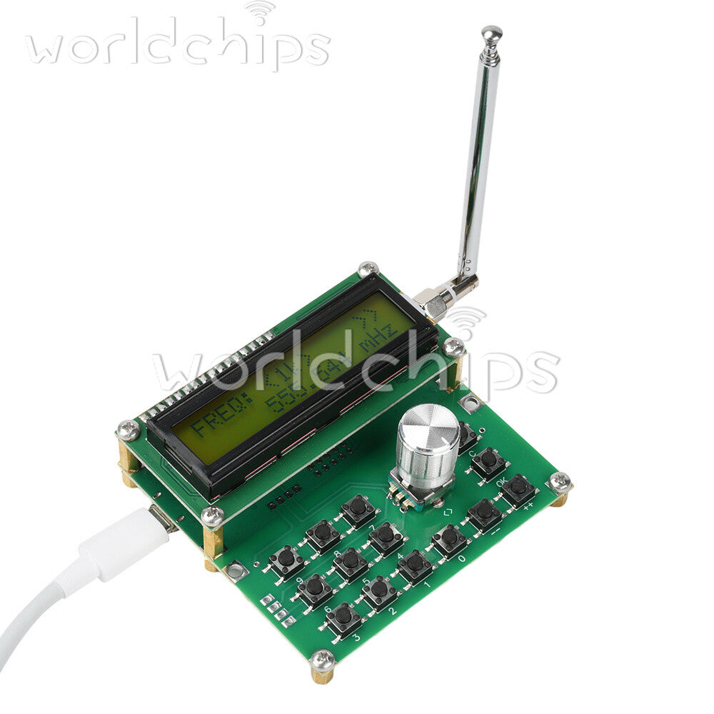 Type-C ADF4351 RF Signal Source 35MHz to 4000MHz Digital Signal Generator SMA