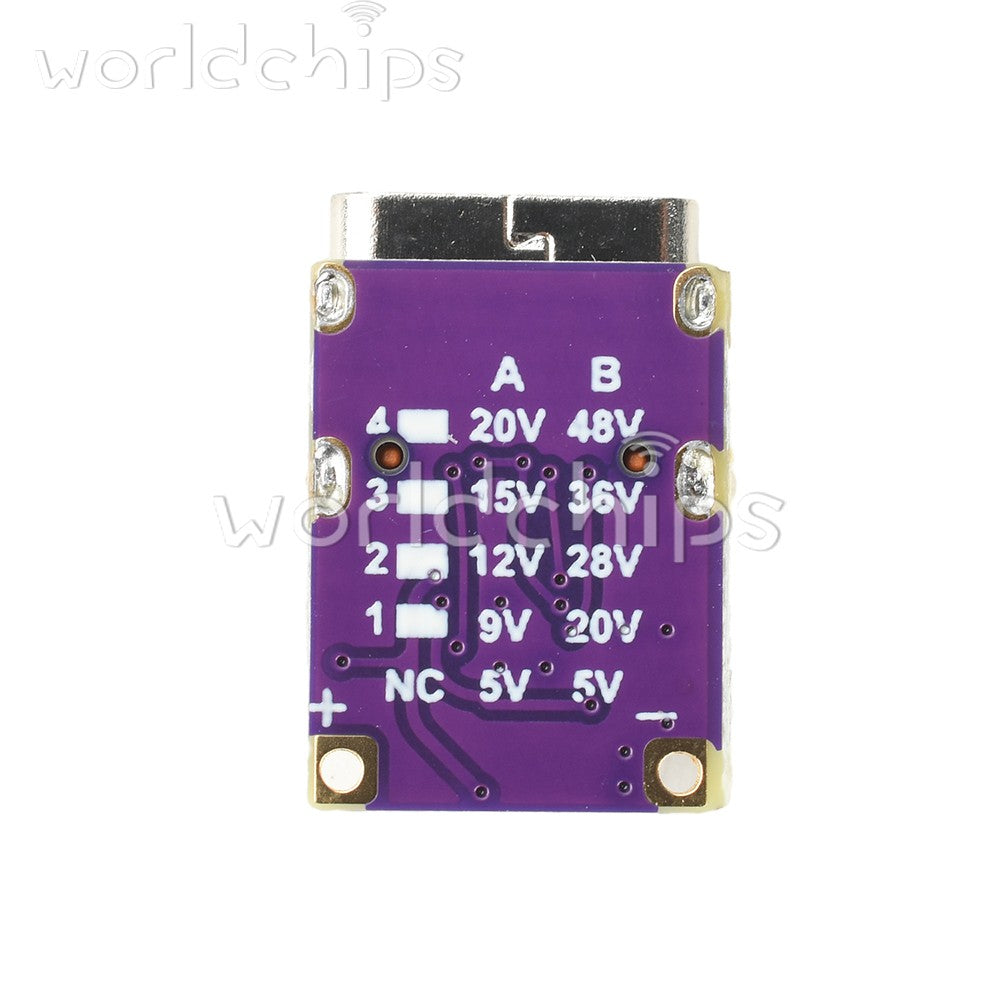 10pcs PD/QC Fast Charging Decoy Module DC 5V/ 20V 28V 36V 48V Voltage Trigger