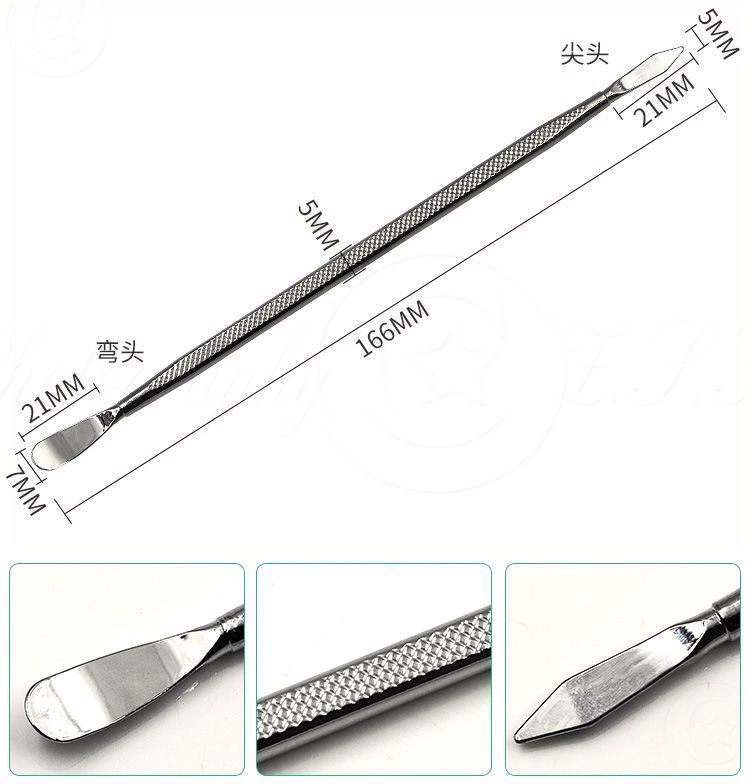 3in1 Metal Dual Use Spudger Pry Set Repair Tool For Phone Laptop PC Disassembly