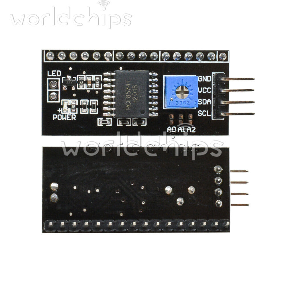 10PCS PCF8574T I2C IIC Serial Interface Expansion Board For 1602LCD 2004LCD