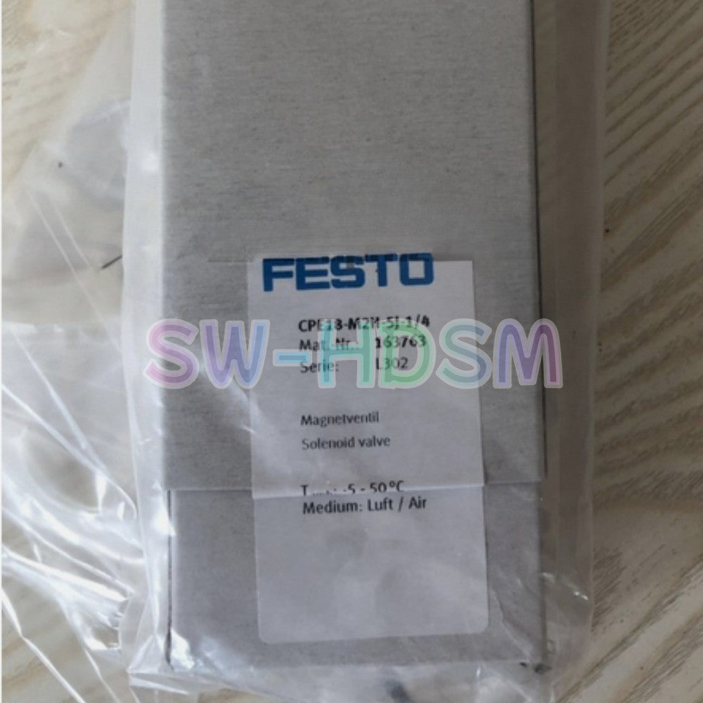 1PCS  for FESTO CPE18-M2H-5J-1/4 163763 Solenoid Valve Freight Free