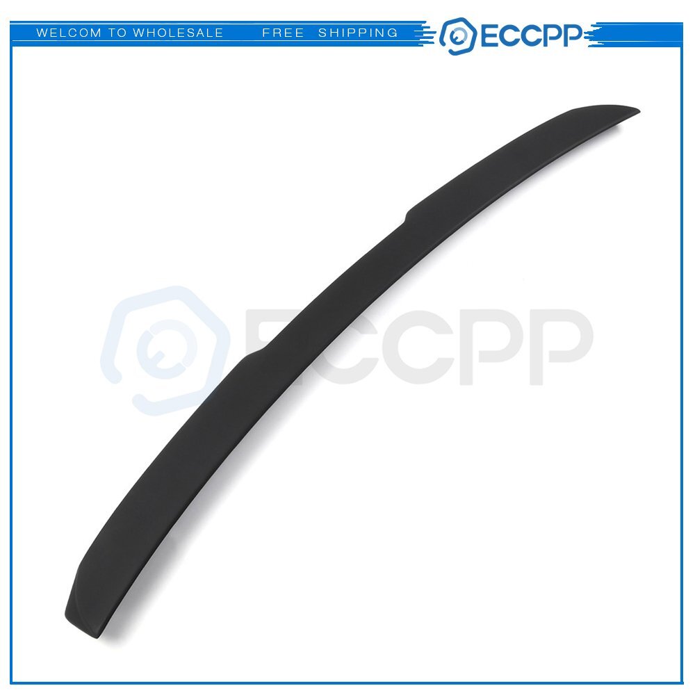 Rear Window Roof Wing Spoiler Visor Fits 2004-2009 BMW E60 A-C Style Lightweight