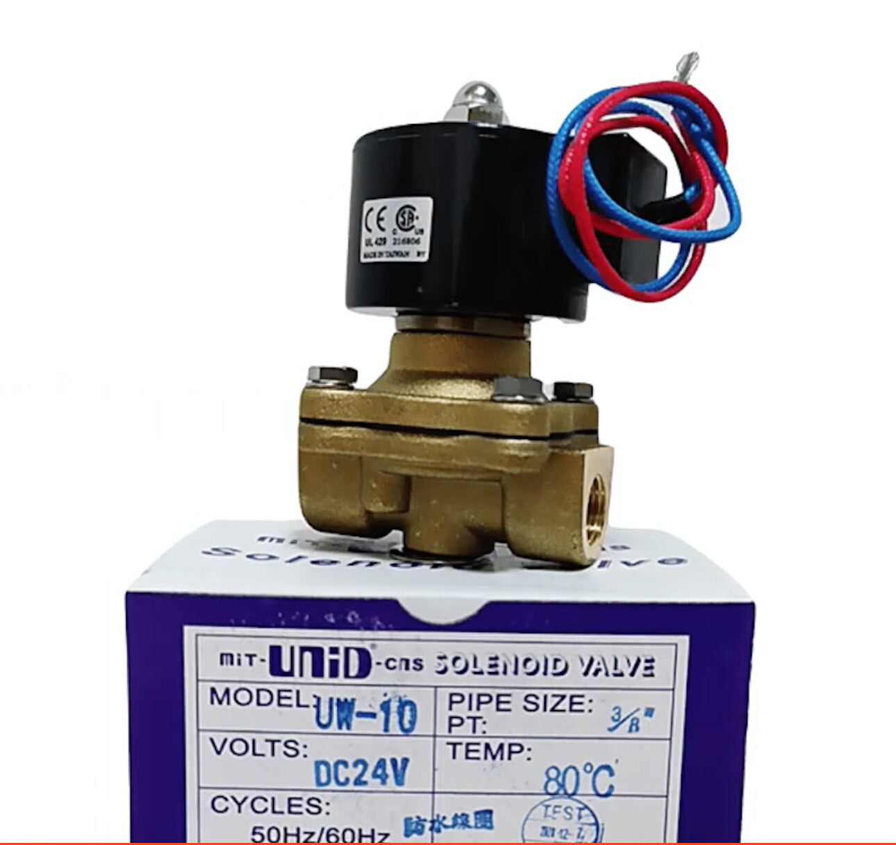 1PCS  UNI-D Solenoid valve UW-10(DC24V)