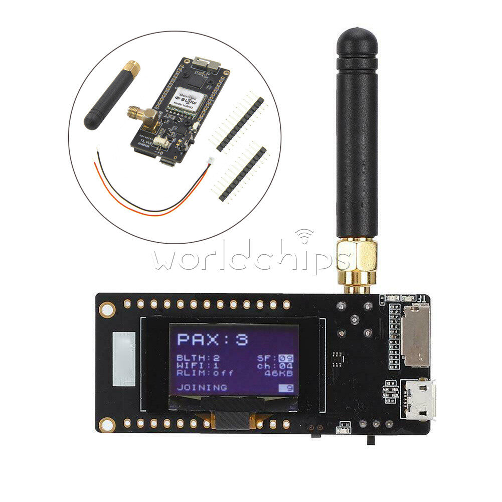 Wireless Wifi Bluetooth Module V2.1 0.96" 868 MHZ ESP32 Development Antenna