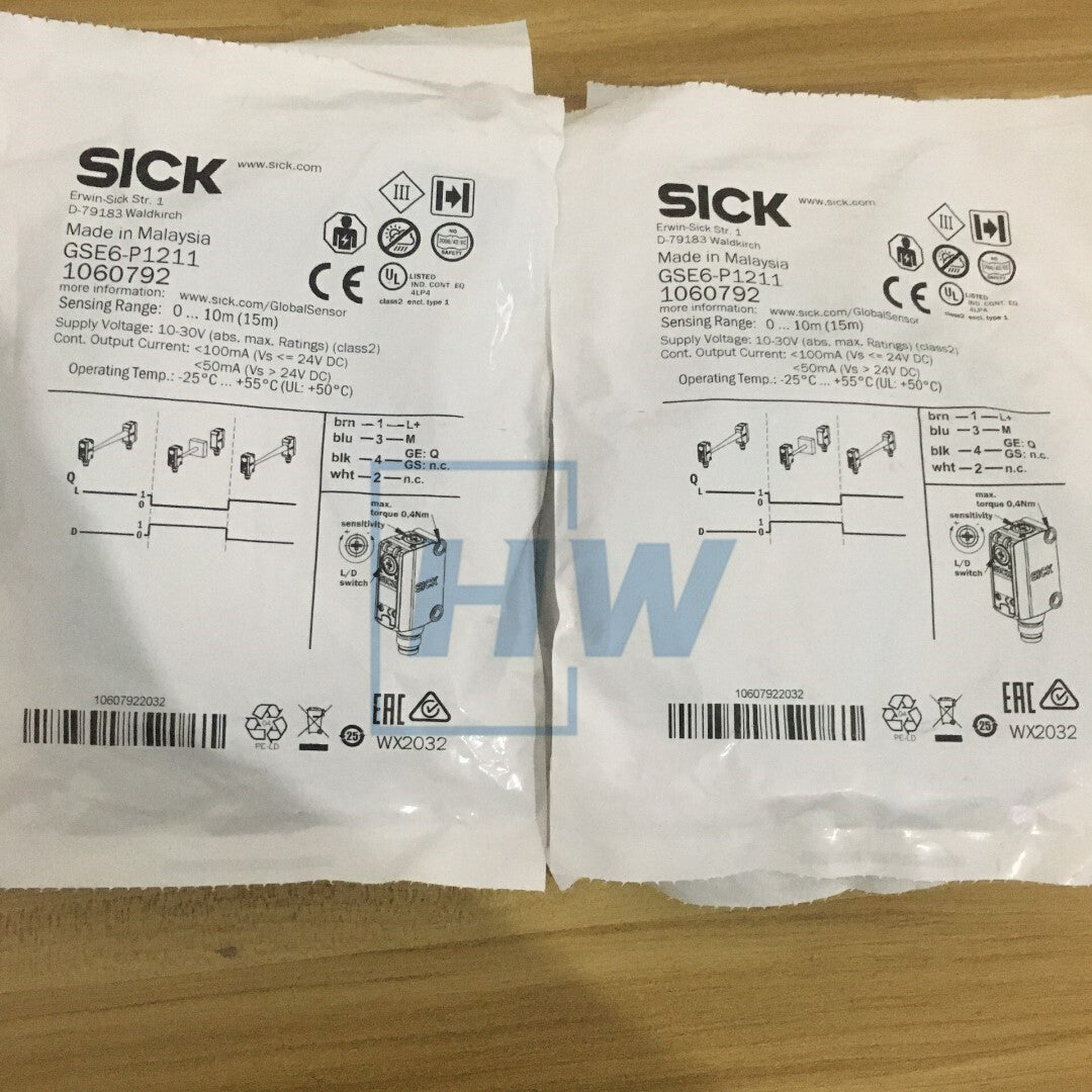 1PC  Reflector Photoelectric Switch Sensor 1060792 GSE6-P1211