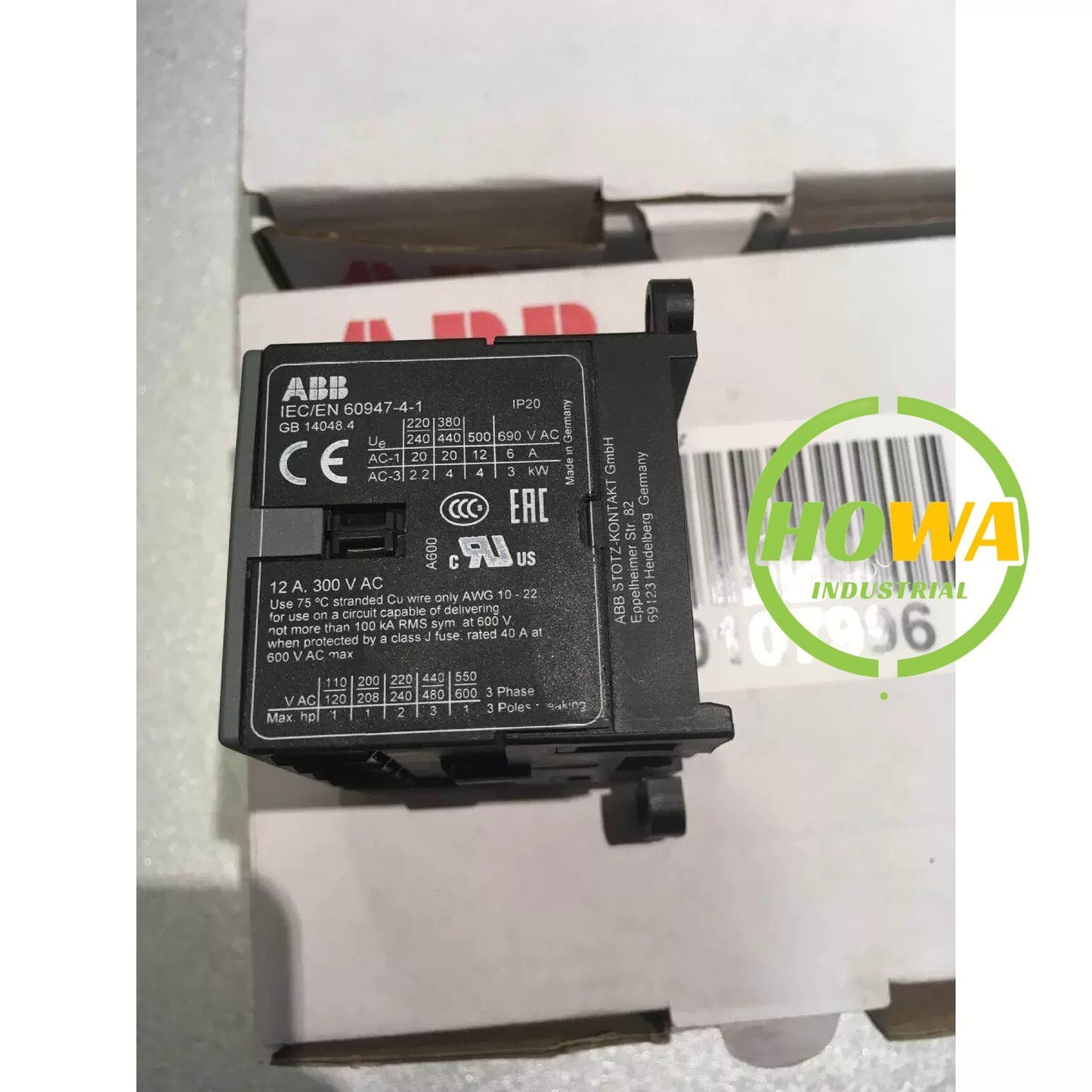 1/piece  ABB Contactor B6-30-01 B6-30-01-F 24V 110V 220V 380V
