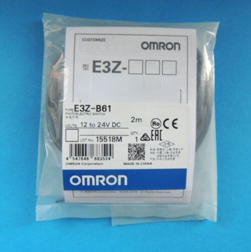 1pcs OMRON Optical Fiber Sensor E3Z-B61 2M BY OMS  E3Z9436M