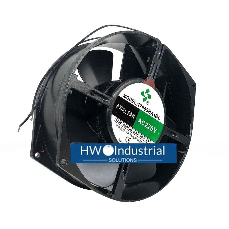 17055HA2BL 0.3A 46W AC220V Axial Flow Fan 172*150*55mm