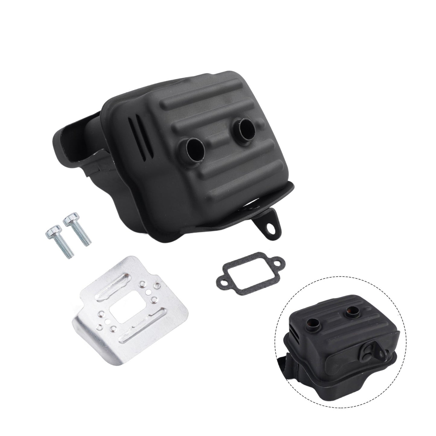 Muffler Kit Silencer Kit Reduce Noise Levels MS361 And MS361C Chainsaws